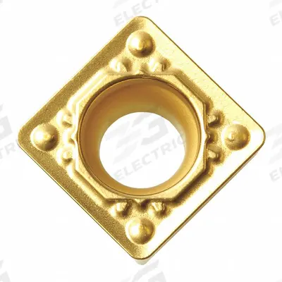 KYOCERA Square Turning Insert: SCMT3251HQ CA525 - Square (S) Indexable Turning Inserts