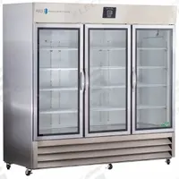 AMERICAN BIOTECH SUPPLY Lab Refrigerator: 72 cu ft, Upright, 1°C to 10°C, 35 3/4 in Overall Dp, Temp (MPN ABT-HC-SSP-72G). Key specifications — Color: White; Alarm Type: Temperature; Manufacturer Part Number: ABT-HC-SSP-72G; Brand: AMERICAN BIOTECH SUPPLY; Product Type: Lab Refrigerator; Door Type: Swing Glass; Refrigerant Type: R-290.