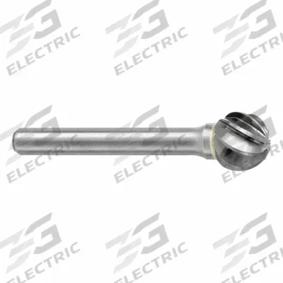 SGS PRO Carbide Bur: Ball, SD-1NF, 1/4" Head - Single-Cut Ball Burs