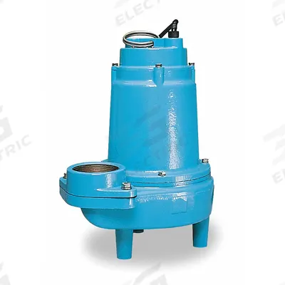 LITTLE GIANT Sewage Ejector Pump: Cast Iron, Single Phase, 1 hp, 240V AC, 2 in Max. Dia. Solids - General Purpose Sewage Ejector Pumps