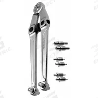 FACOM Pin Spanner Wrench: 3 15/16 in, 5/16 in Pin Dia, 10 1/2 in Overall Lg, 3/8 in Pin Lg, Round (MPN FA-117.B). Key specifications — attr309823: 3-15/16 in; attr309829: No; attr309833: Round; attr324942: FACOM.