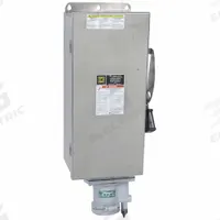 SQUARE D Safety Switch: Non-Fusible, 100 A, Three Phase, 600V AC, 304 Stainless Steel (MPN HU363DSWA). Key specifications — attr867074: SQUARE D; attr925469: Appleton Powertite.