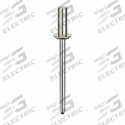 APPROVED VENDOR Blind Rivet,1 8/17 in L,1/8 in dia,PK500: Inch, 1 15/32 in Overall Lg, 23/64 in Body Lg - Domed-Head Blind Rivets