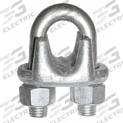 APPROVED VENDOR Wire Rope U-Bolt Clip: 1 in Compatible Rope Dia, 26 in Rope Turnback Lg - U-Bolt Clips