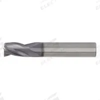 WIDIA HANITA Square End Mill: Carbide, TiAlN Coated, 3 Flute, 3/4" Mill Dia, 2-1/4" LOC, 5" OAL (MPN I3S0750W225X)
