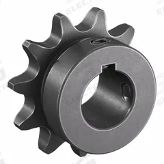TSUBAKI Single Strand Sprocket: 41, For 1/2 in Chain Pitch, 3/4 in Bore Dia, 11 Teeth, Steel (MPN 41B11F-3/4). Key specifications — Brand: TSUBAKI.