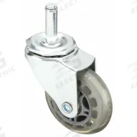 APPROVED VENDOR Stem Caster: Swivel, No Brake, 3 in Wheel Dia., 1 in Wheel Wd, Polyurethane, Plastic (MPN 20TM19). Key specifications — attr1111099: APPROVED VENDOR; attr1111095: Clear; attr1176855: Swivel.