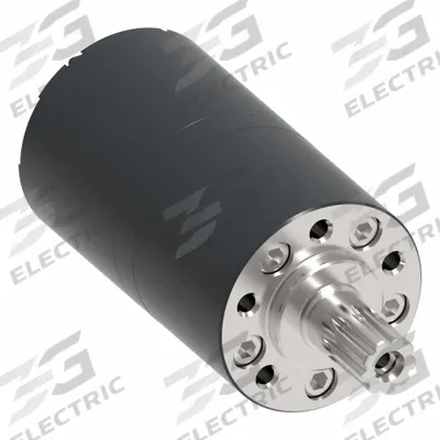 CHAR-LYNN Rotary Acutator: J Series, 5-Bolt, Round, 19.83 cu. cm/rev, 1,043 RPM Max. RPM - Hydraulic Motors
