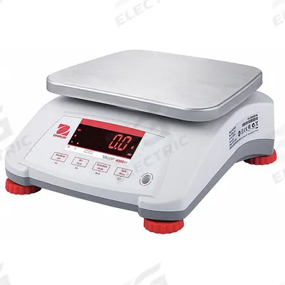 OHAUS Food Scale: 7 1/2 in Weighing Surface Dp, 9 1/2 in Weighing Surface Wd - Food Scales