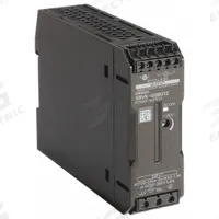 OMRON DC Power Supply: DIN Rail, 60 W Output Power - Rated, 4.5 A Current - Output, Single Phase (MPN S8VK-G06012). Key specifications — attr1044898: Single; attr1044874: Plastic; attr1044879: 100 to 240V AC; attr211400: OMRON.