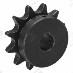 TSUBAKI Single Strand Sprocket: 50, For 5/8 in Chain Pitch, 5/8 in Bore Dia, 12 Teeth, Steel (MPN 50B12FJ). Key specifications — Brand: TSUBAKI.