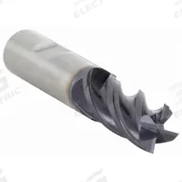 WIDIA HANITA Square End Mill: Carbide, TiAlN Coated, 4 Flute, 5/8" Mill Dia, 3/4" LOC, 3" OAL (MPN TF4V4516006S)