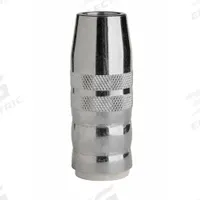 LINCOLN ELECTRIC Nozzle: 5/8 in, Conical, Flush, Slip-On (MPN KP2743-2-62F). Key specifications — Manufacturer Part Number: KP2743-2-62F; Nozzle to Tip Relationship: Flush; For Contact Tip Series: Magnum Pro 550A; For MIG Gun Series: Magnum Pro 550; Brand: LINCOLN ELECTRIC.
