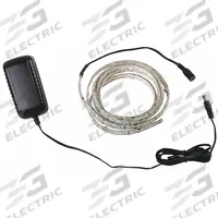 LED Tape Light: Green, 6 ft Lg, 4.4 W Watt, 120 V AC, 4 in Cutting Intervals, Damp Location Rated (MPN 30F530). Key specifications — Includes: Power Cord; Light Color: Green; Brand: APPROVED VENDOR.