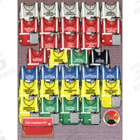DISASTER MANAGEMENT SYSTEMS Large CHC Command Kit: Safety Vest ANSI Class Class 2, Assorted, Nylon (MPN DMS 05524). Key specifications — attr358683: Hook-and-Loop; attr378047: DISASTER MANAGEMENT SYSTEMS; attr358676: Class 2; attr358678: Nylon; attr358679: 62 in; attr1314241: Large CHC Command Kit.