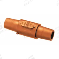 Gender Reversing Connector: Female-Female, Orange, 600V AC/600V DC, 400 A, 16 Series (MPN HBLDFO). Key specifications — Brand: HUBBELL.