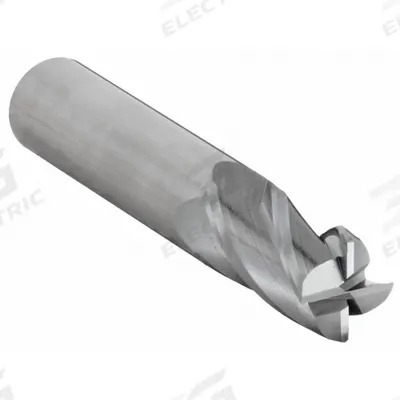 CLEVELAND Square End Mill: Carbide, 4 Flute, 3/4" Mill Dia, 1" LOC, 3" OAL (MPN C61913) - Carbide Square End Mills for Aluminum