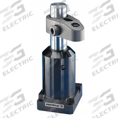 ENERPAC Swing Clamp Hydraulic Cylinder: Double Acting, 4,200 lbf Clamping Force, 1.10 sq in, Right (MPN SLRD201). Key specifications — attr95671: 1.10 sq in; attr95672: Right; attr97405: SLRD201; attr98896: ENERPAC.