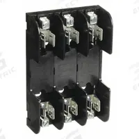 MERSEN Fuse Block: Open Block Design, 3 Pole, 600 V AC, Box Lug, Non-Indicating (MPN 60358). Key specifications — attr233046: MERSEN.