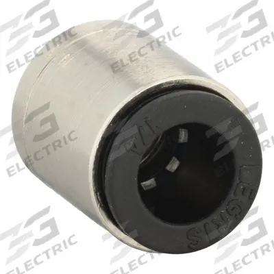 LEGRIS Push-Fit Adapter Fitting: 1/4 in OD Size, Push-to-Connect x MUNF, Brass - Nylon & Nickel-Plated Brass Tube Fittings