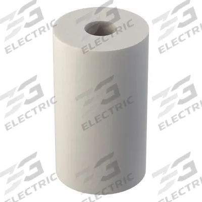APPROVED VENDOR Spacer: #8 Screw Size, 7/8 in Overall Lg, Round, Nylon, Plain, Nylon - Plastic Spacers