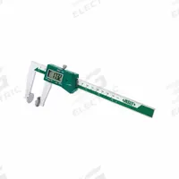 INSIZE Digital Caliper: 0 mm to 150 mm, Cabled, +/-0.0015in/+/-0.04mm Accuracy, Disk Faces (MPN 1533-150). Key specifications — attr1184461: +/-0.04mm; attr1184462: 0.0005 in/0.01 mm; attr1184472: Disk Faces; attr1184496: INSIZE.