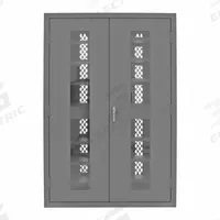DURHAM MFG Charging Cabinet: 48 in x 24 in x 72 in, & Keyed, 300 lb Load Capacity per Shelf, Gray (MPN 2502CS-12S-95). Key specifications — Brand: DURHAM MFG; Body Panel Type: Ventilated; Cabinet Color: Gray; Frame Assembled: Assembled.