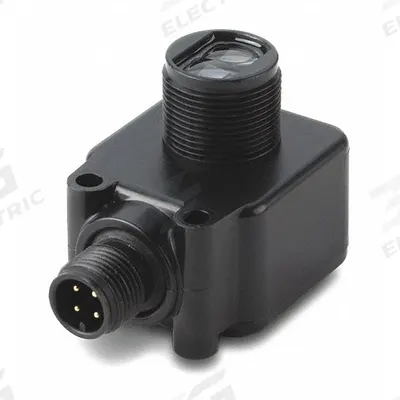 EATON Photoelectric Sensor: M18 Threaded, Built-in Connector, 4 - Pin M12, 10-30V DC - Rectangular Sensors with Built-in Connectors