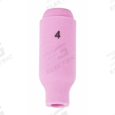 LINCOLN ELECTRIC Nozzle: Alumina, No. 4, Std - Standard Nozzles
