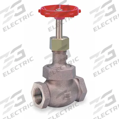MILWAUKEE VALVE Globe Valve: For Gas/Oil/Steam/Water Media, Bronze, Z-Body, 2 in Pipe Size - Bronze Straight-Body General-Service Globe Valves