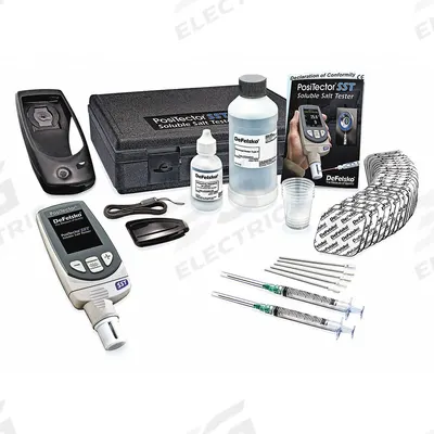 DEFELSKO Soluble Salt Tester Kit: 77°F Normalization Temp - Max - Soluble Salt Testers
