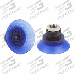 SCHMALZ Vacuum Pad Assembly: Deep, G1/4 in, 69.7 mm Pad Dia, Elastodur ED, Blue, 85 A, 4.2 mm Pad Ht (MPN 10.01.19.00182). Key specifications — attr1019101: 10.01.19.00182; attr1019103: SCHMALZ; attr1019107: 85 A.