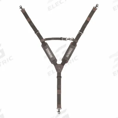DEWALT Tool Belt Suspenders: Leather, Pockets 0 - Tool Suspenders