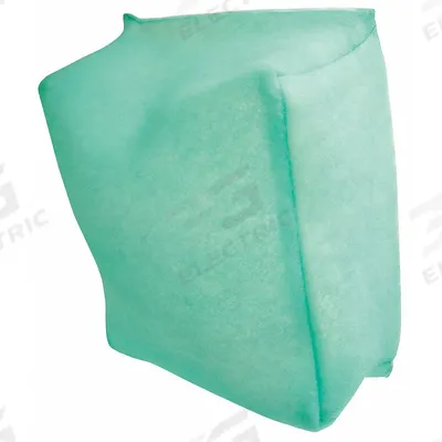 GRAINGER V-Bank Filter Glove: 24 in x 24 in x 12 in, Polyester - V-Bank Air Filter Gloves