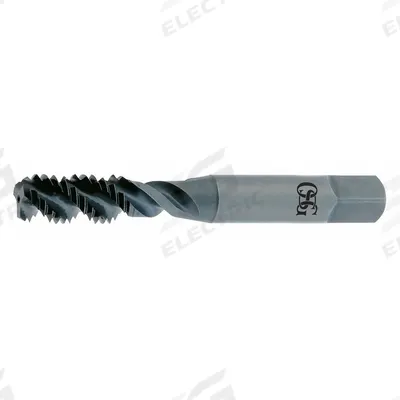 OSG Spiral Flute Tap: 1/2"-13 UNC, H3 / 2B-3B, 3 Flute, Plug Chamfer - General Purpose Spiral-Flute Taps