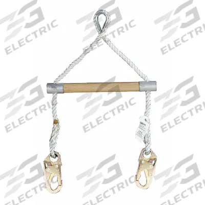 MSA Rebar Chain: 22 in Lg, 400 lb Wt Capacity, Stainless Steel - Retrieval Lanyards for Fall Harnesses