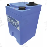 PEABODY ENGINEERING Storage Tank: Double Wall, Vertical, 10 gal, Closed Top, 1/4 in Wall Thick (MPN 01-30044). Key specifications — attr1188134: LLDPE; attr1188139: PEABODY ENGINEERING.