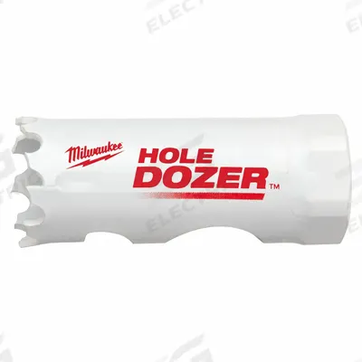 MILWAUKEE Hole Saw: 15/16 in Saw Dia., 3.5 Teeth per Inch, 1 5/8 in Max. Cutting Dp - Multi-Material-Cutting Hole Saws without Arbor