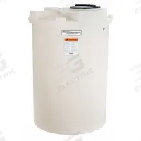 SNYDER INDUSTRIES Storage Tank: Single Wall, Vertical, 90 gal, Closed Top, 3/16 in Wall Thick, HDPE (MPN 5690100N97206). Key specifications — Construction Material: HDPE; Brand: SNYDER INDUSTRIES.