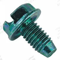 RACO Grounding Screw: Steel, Green, Steel Box, 0.8 in Overall Lg (MPN 973). Key specifications — For Product Type: Steel Box; Brand: RACO; Accessory Type: Grounding Screw; Color: Green; Material: Steel.
