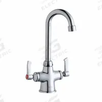 ELKAY Handle-Operated Faucet: Elkay®, Brass, Centerset, Deck, 1 Mounting Holes, 1.5 gpm Flow Rate (MPN LK500GN04L2). Key specifications — Series: Elkay®; Brand: ELKAY.