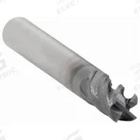 WIDIA HANITA Square End Mill: Carbide, TiAlN Coated, 4 Flute, 1/8" Mill Dia, 1/2" LOC, 2" OAL (MPN TF4V0503001S)