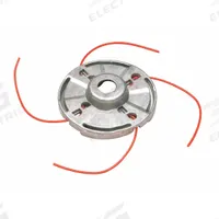 ECHO String Trimmer Head: Die-Cast Aluminum, 0.13 in Dia, Round, Gray, Compatible w/ SRM Std Torque (MPN 99944200220). Key specifications — Brand: ECHO; Compatible Manufacturer Number: SRM-2620T; Compatible Product Type: SRM Standard Torque; Material: Die-Cast Aluminum.