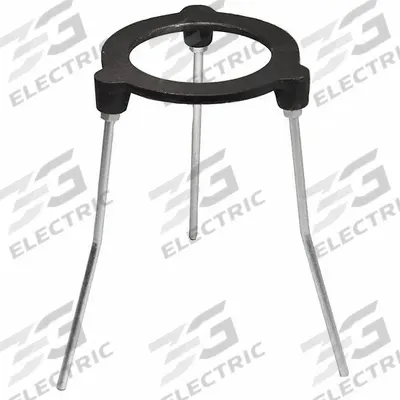COLE-PARMER Tripod Stand: Cast Iron, 4 1/4 in Rod Dia, 9 in Overall Lg - Lab Support Stands without Rods