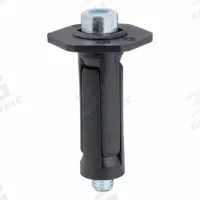 APPROVED VENDOR Bolt-Hole Caster Expanding Mounting Stem: 2 1/2 in Stem Lg, Carbon Steel, Round (MPN ER02). Key specifications — Brand: APPROVED VENDOR; Hardware Material: Carbon Steel.