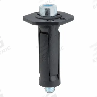 APPROVED VENDOR Bolt-Hole Caster Expanding Mounting Stem: 2 1/2 in Stem Lg, Carbon Steel - Bolt-Hole Caster Expanding Mounting Stems for Round Tubing