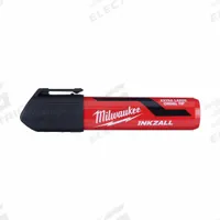 MILWAUKEE Ink Industrial Marker: Chisel, Black, Std Actuation Style, Chisel (MPN 48-22-3260). Key specifications — attr1270572: Plastic; attr1270599: Less than 30 sec; attr1270608: MILWAUKEE.