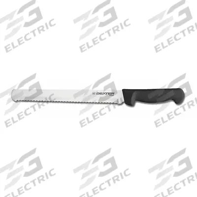 DEXTER RUSSELL Bread Knife: Scalloped, 15 in Overall Lg, Steel Blade - Bread Knives