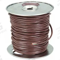SOUTHWIRE Thermostat Wire: 20 AWG Conductor Size, 8 Conductors, 250 ft Overall Lg, 150 V Volt, CL2 (MPN 552080407)