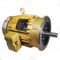 BALDOR General Purpose Motor: C-Face Mount, Totally Enclosed Fan Cooled, 3 hp, 208-230/460V AC (MPN VEM3661T). Key specifications — Brand: BALDOR; Nameplate Voltage @ 60 Hz: 208-230/460V AC; Full Load Current @ 60 Hz: 8.2/4.1 A; Nameplate RPM @ 60 Hz: 1,755 RPM; Motor Enclosure: TEFC.